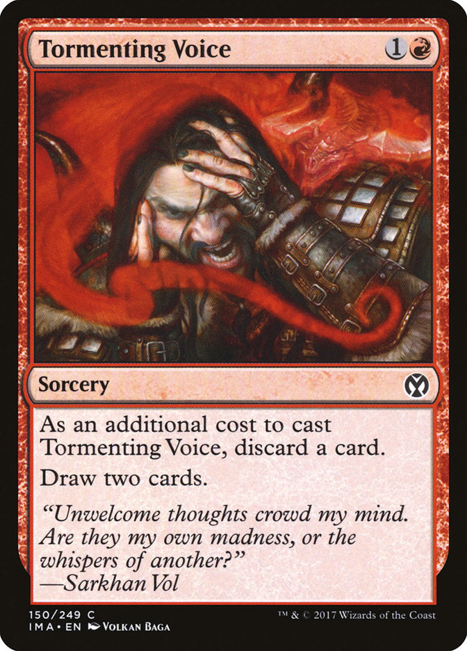 Tormenting Voice [Iconic Masters] Foil