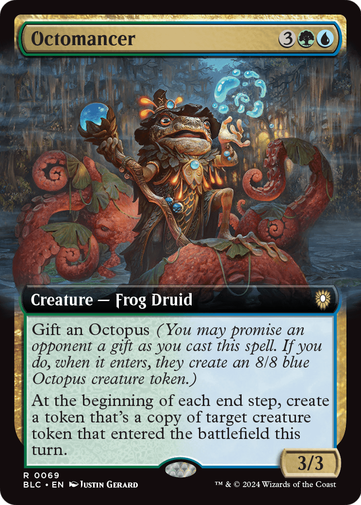 Octomancer (Extended Art) [Bloomburrow Commander] Foil