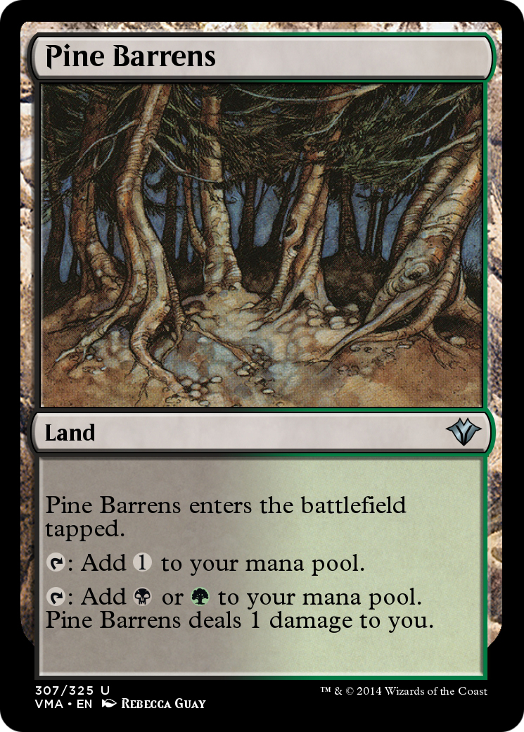 Pine Barrens  [Vintage Masters] Foil