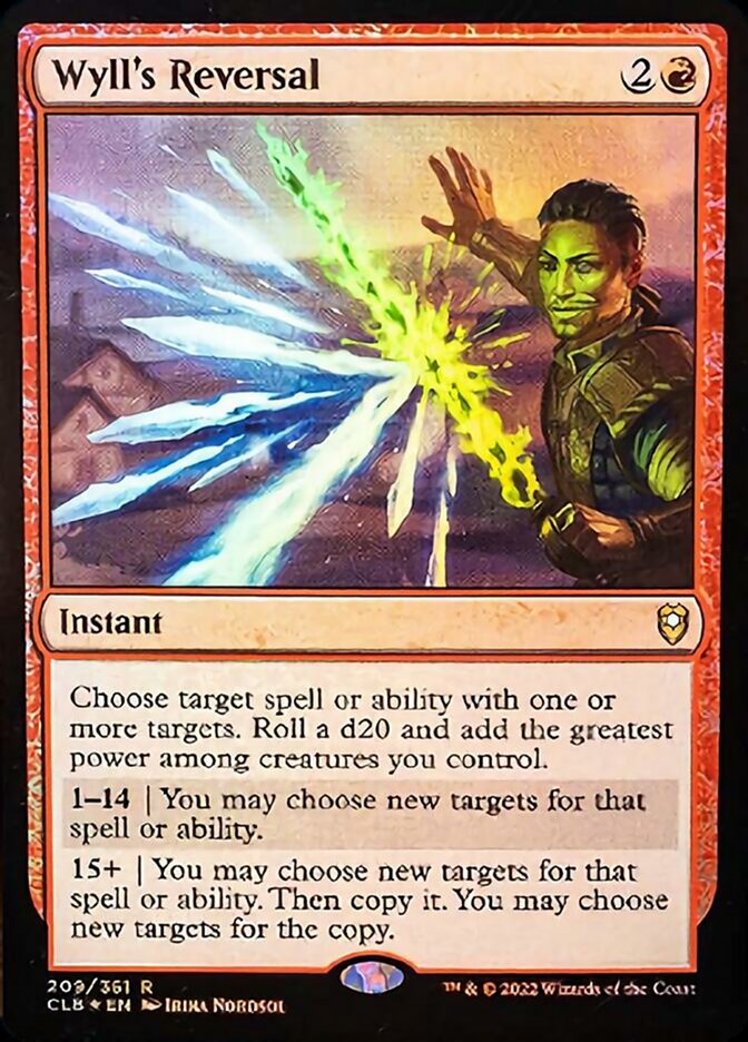 Wyll's Reversal [Commander Legends: Battle for Baldur's Gate] Foil