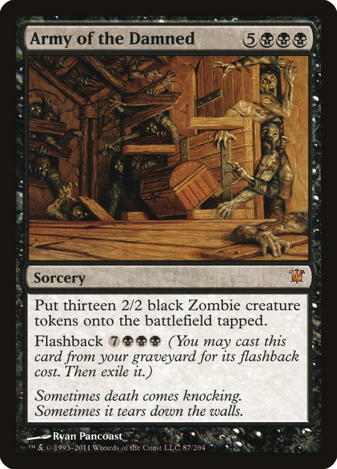Army of the Damned [Innistrad] Foil
