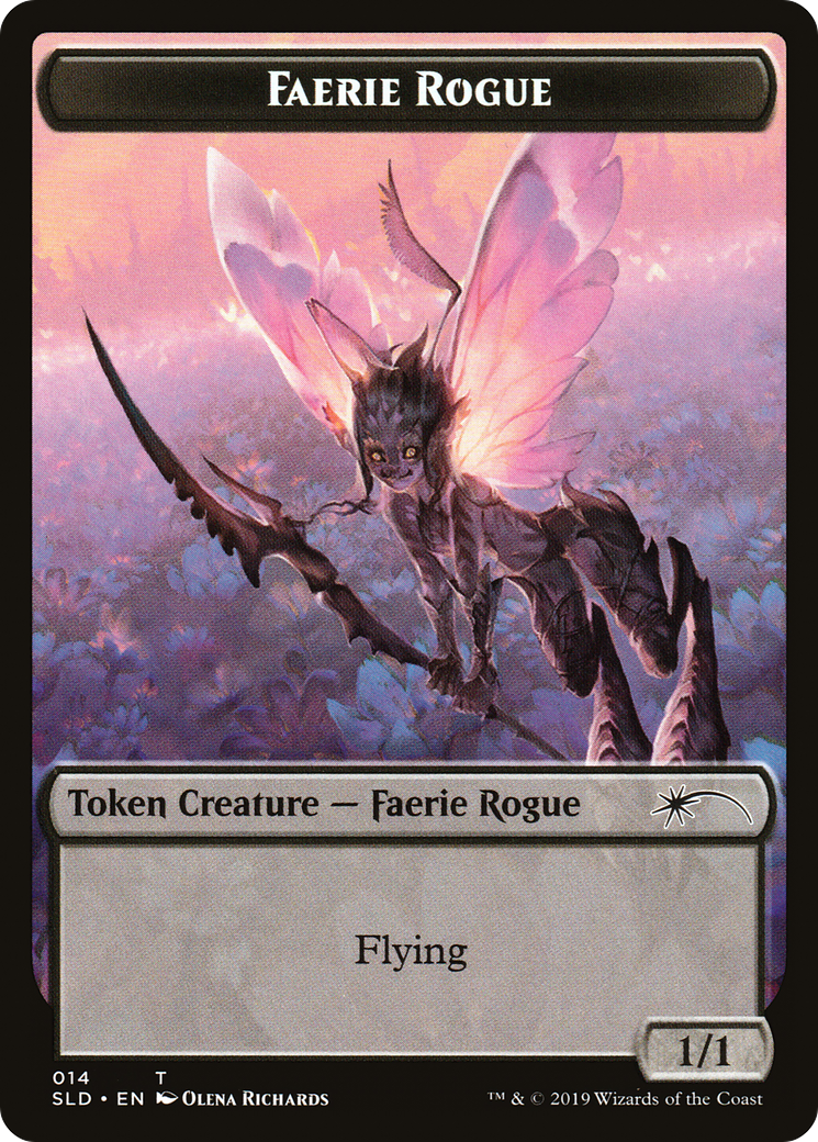 Faerie Rogue Token (014)  [Secret Lair Drop]