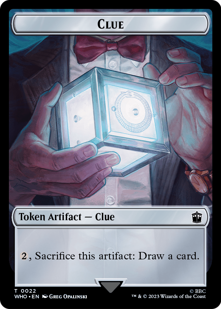 Clue  [Doctor Who Tokens]