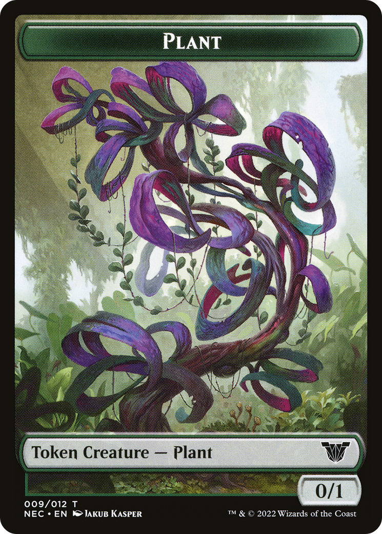 Plant  [Neon Dynasty Commander Tokens]