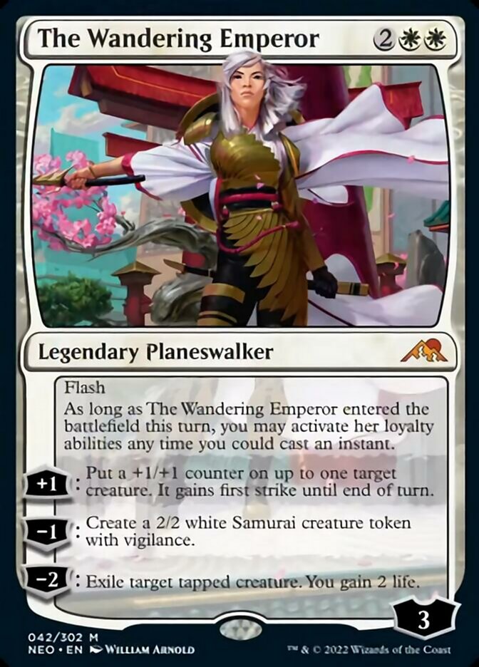 The Wandering Emperor [Kamigawa: Neon Dynasty] Foil