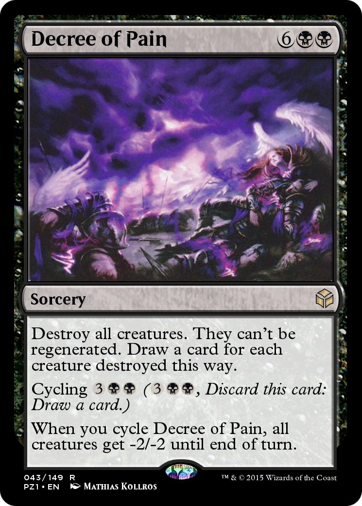 Decree of Pain  [Legendary Cube Prize Pack]