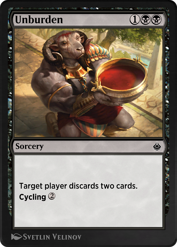 Unburden  [Amonkhet Remastered]