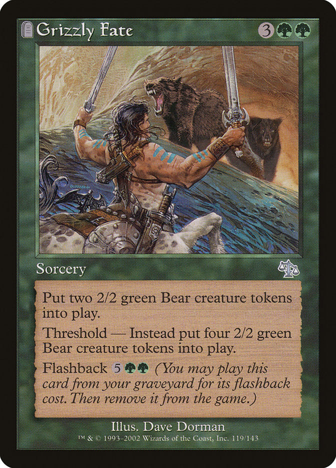 Grizzly Fate [Judgment] Foil