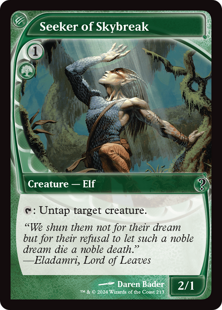 Seeker of Skybreak (Future Sight) [Mystery Booster 2] Foil
