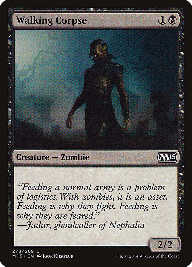 Walking Corpse [Magic 2015] Foil