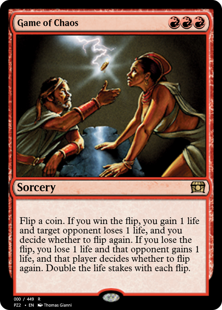 Game of Chaos  [Treasure Chest] Foil