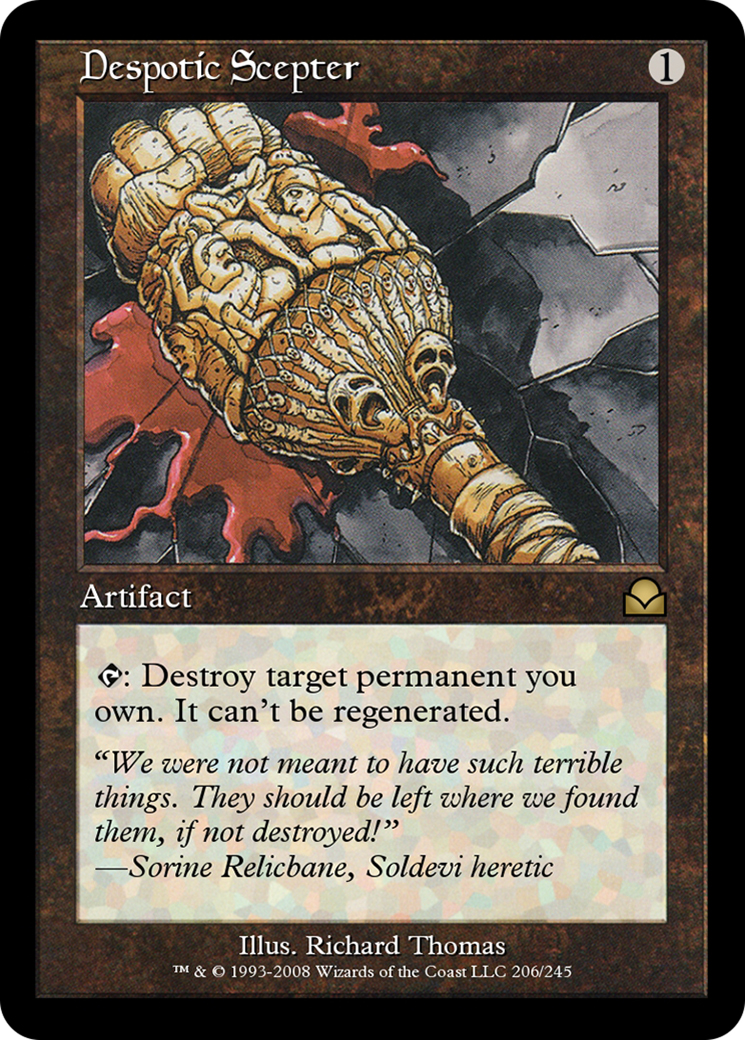Despotic Scepter  [Masters Edition II] Foil