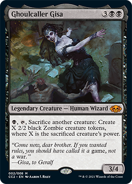 Ghoulcaller Gisa [Commander Collection: Black] Foil