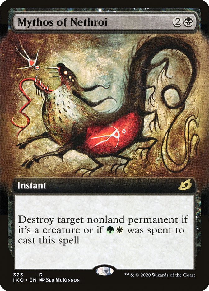Mythos of Nethroi (Extended Art) [Ikoria: Lair of Behemoths] Foil