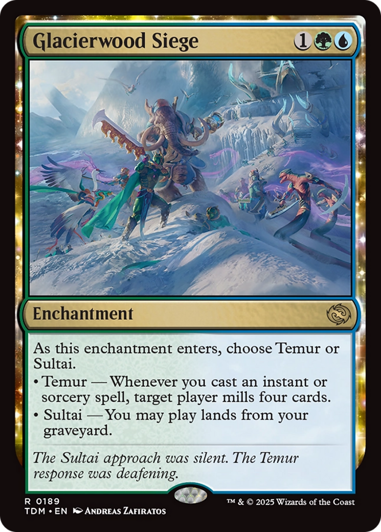 Glacierwood Siege [Tarkir: Dragonstorm]