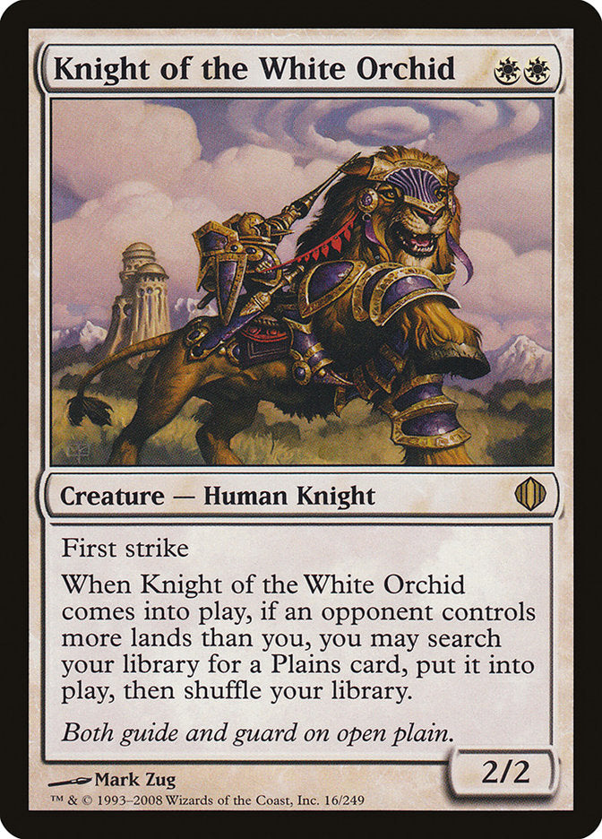 Knight of the White Orchid [Shards of Alara] Foil