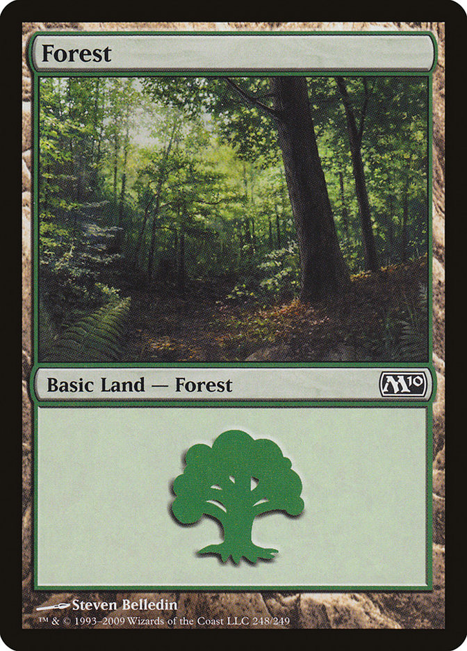 Forest (248) [Magic 2010] Foil