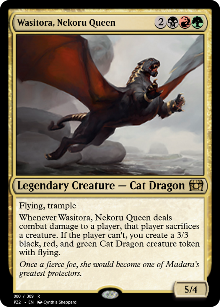 Wasitora, Nekoru Queen  [Treasure Chest] Foil