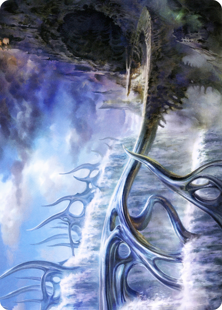 Mistvault Bridge // Mistvault Bridge  [Modern Horizons 2 Art Series] (Borderless) Foil