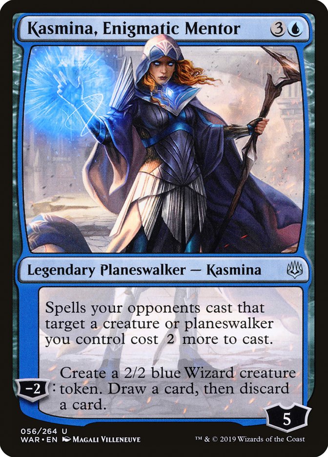 Kasmina, Enigmatic Mentor [War of the Spark] Foil
