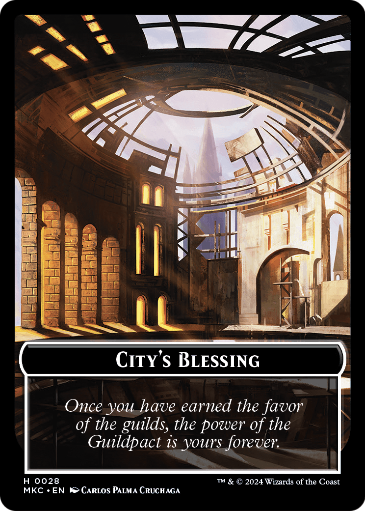City's Blessing  [Murders at Karlov Manor Commander Tokens]