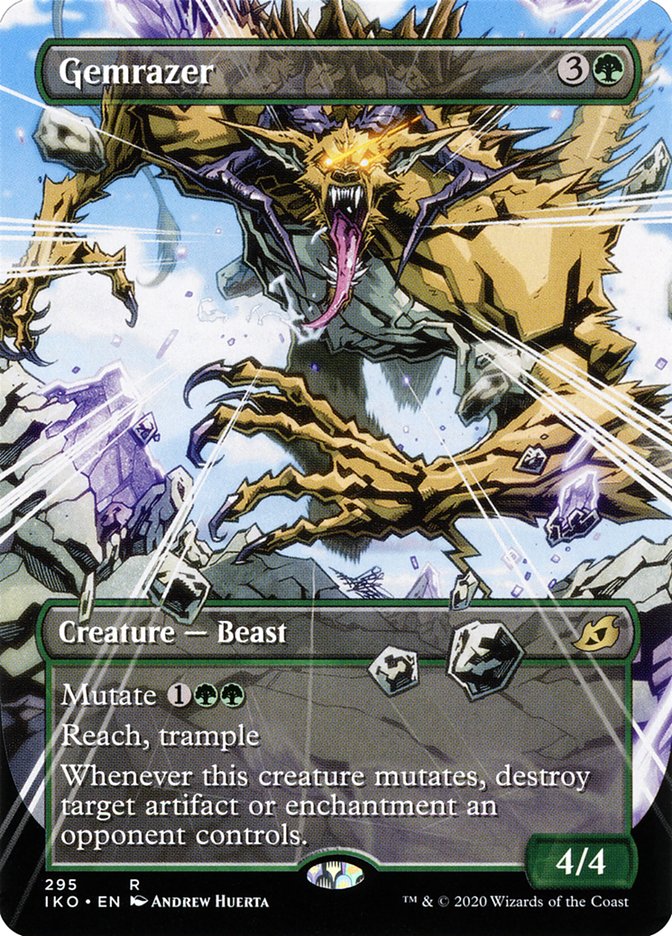 Gemrazer (Showcase) [Ikoria: Lair of Behemoths] Foil