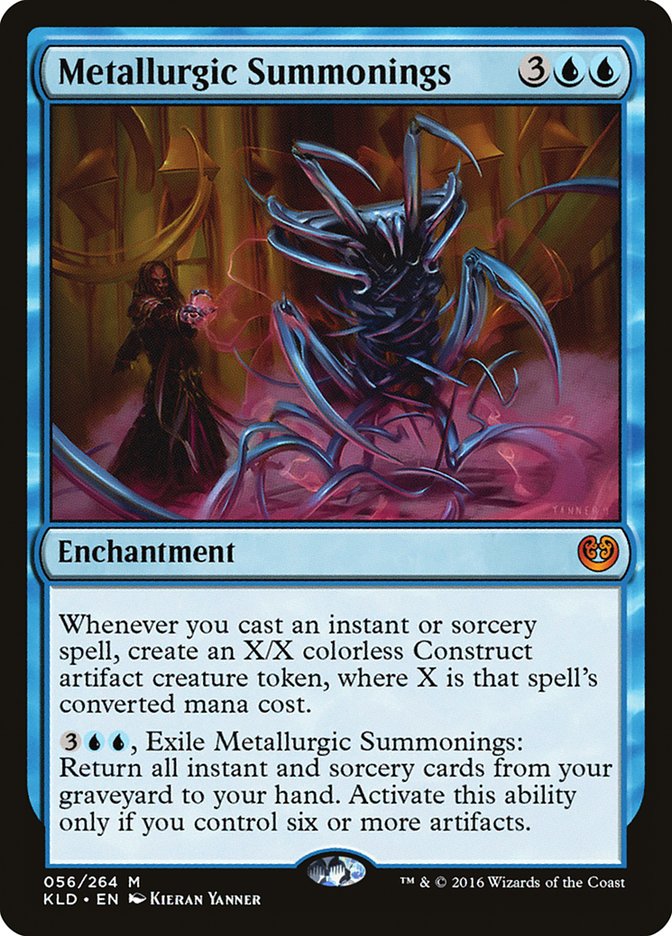 Metallurgic Summonings [Kaladesh] Foil