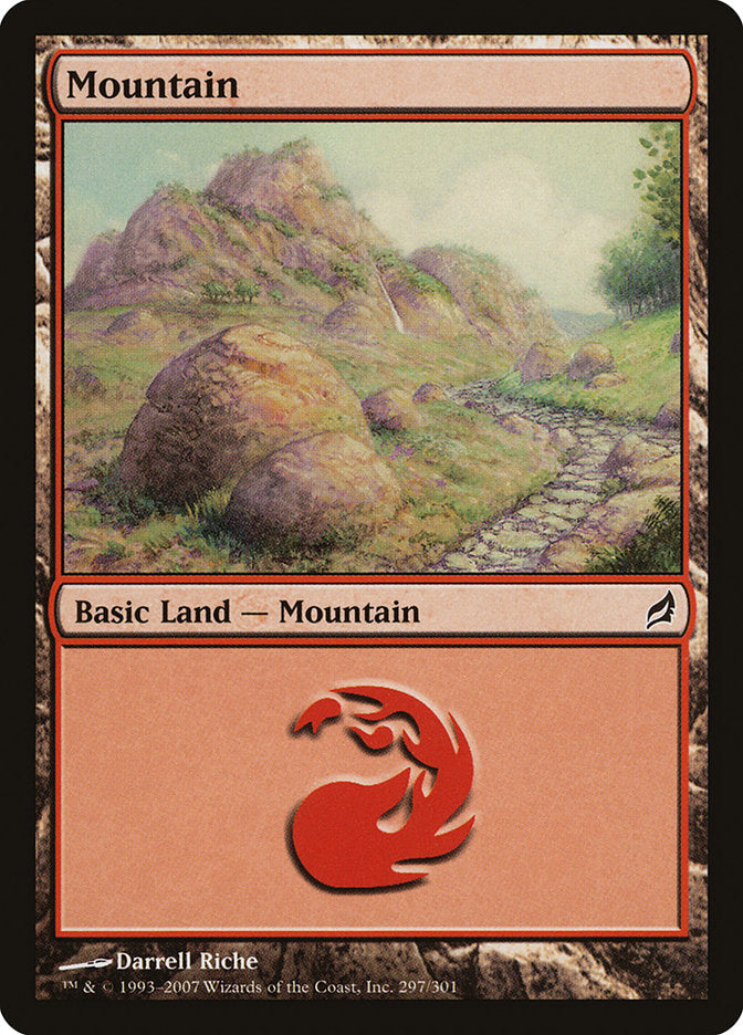 Mountain (297) [Lorwyn] Foil