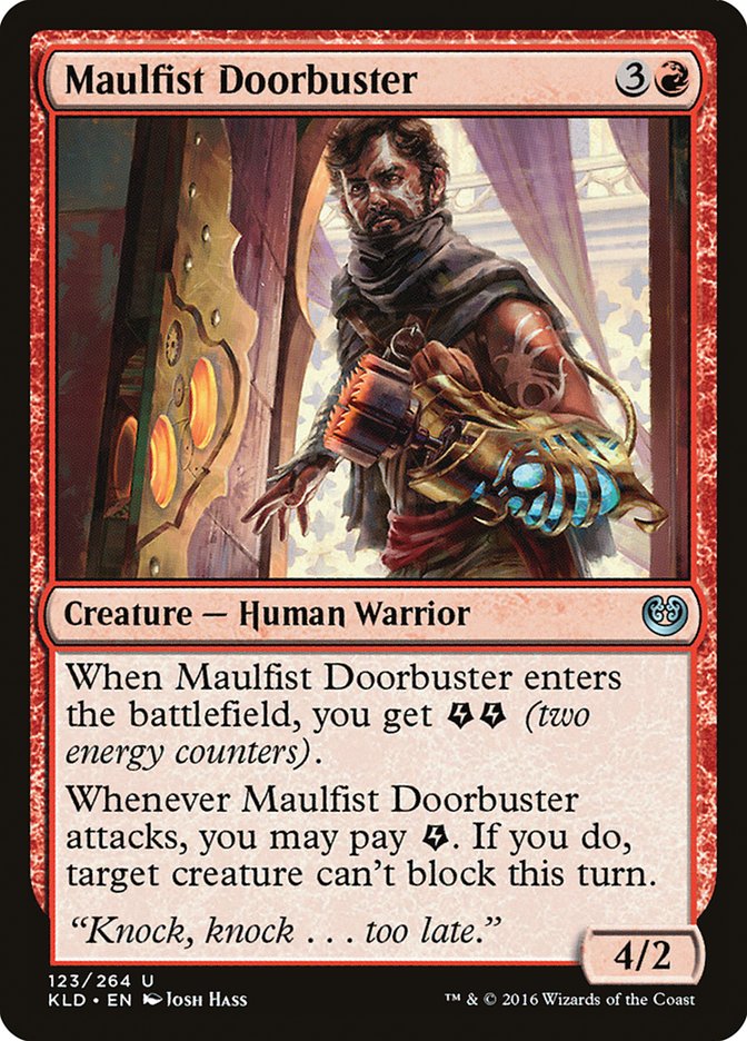 Maulfist Doorbuster [Kaladesh] Foil