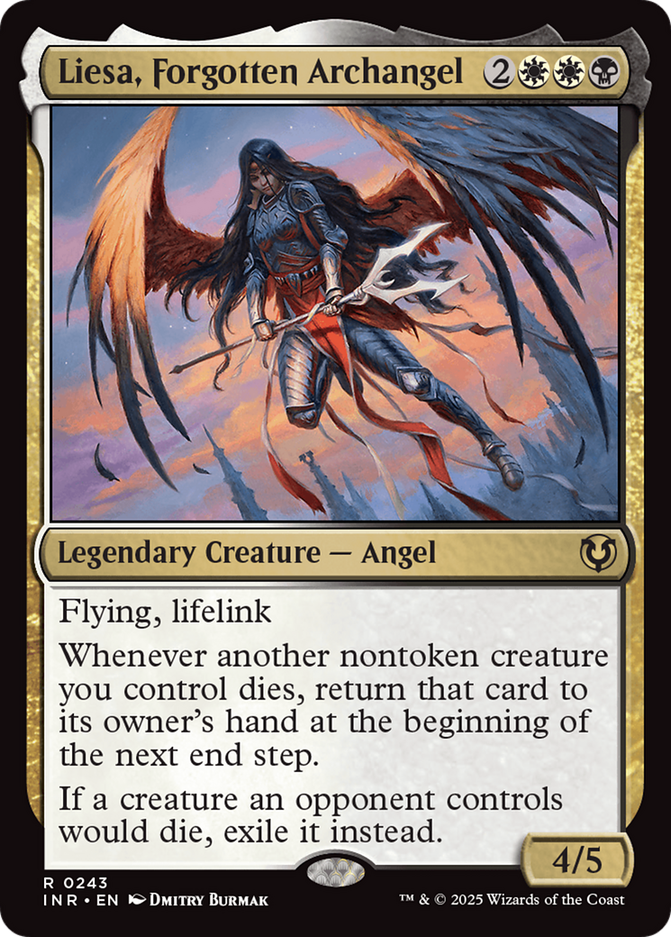 Liesa, Forgotten Archangel [Innistrad Remastered] Foil