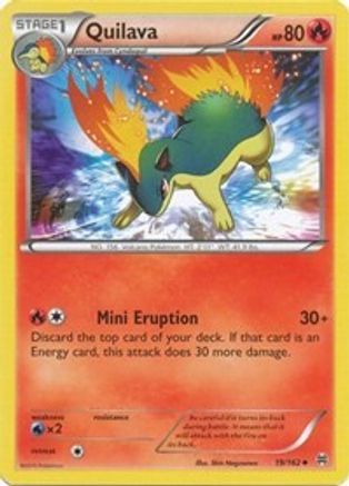 Quilava (19/162) [XY: BREAKthrough] Reverse Holofoil