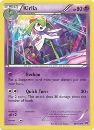 Kirlia (69/162) [XY: BREAKthrough] Reverse Holofoil
