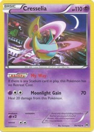Cresselia (70/162) [XY: BREAKthrough] Reverse Holofoil