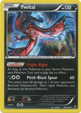 Yveltal (94/162) [XY: BREAKthrough] Reverse Holofoil