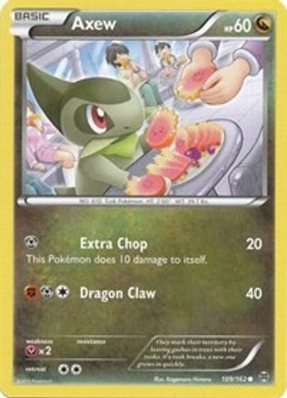 Axew (109/162) [XY: BREAKthrough] Reverse Holofoil