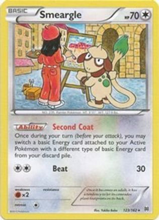 Smeargle (123/162) [XY: BREAKthrough] Reverse Holofoil