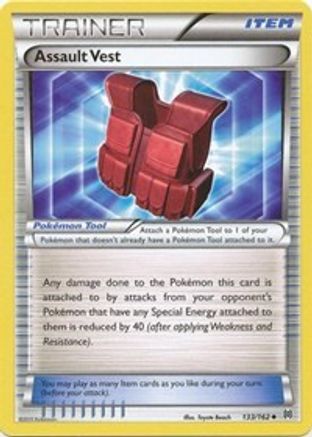 Assault Vest (133/162) [XY: BREAKthrough] Reverse Holofoil