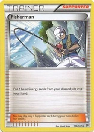 Fisherman (136/162) [XY: BREAKthrough] Reverse Holofoil