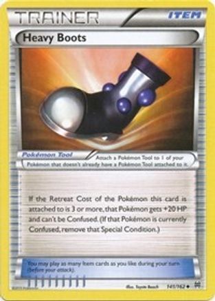 Heavy Boots (141/162) [XY: BREAKthrough] Reverse Holofoil