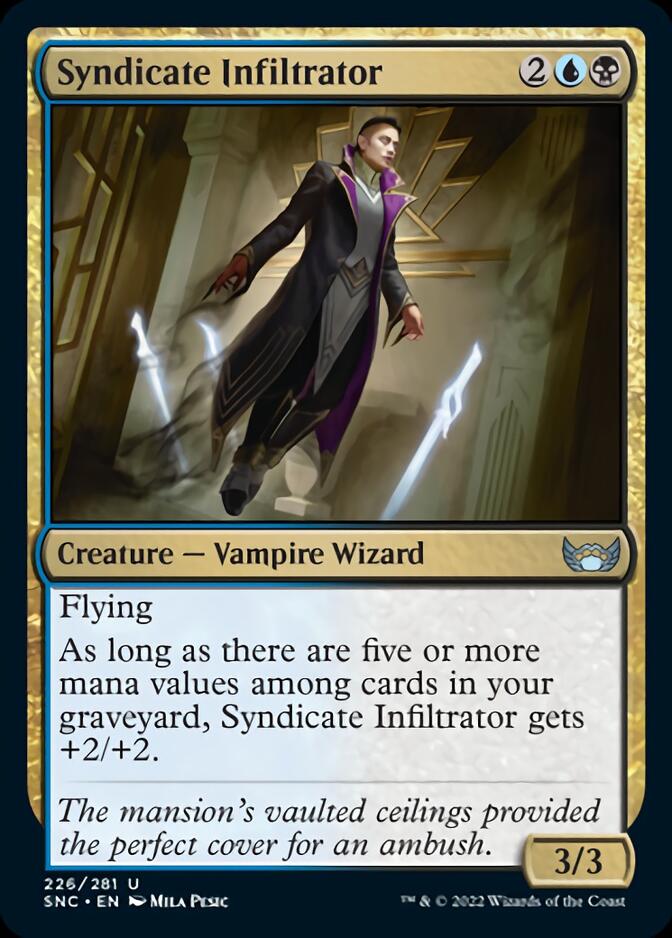Syndicate Infiltrator [Streets of New Capenna] Foil