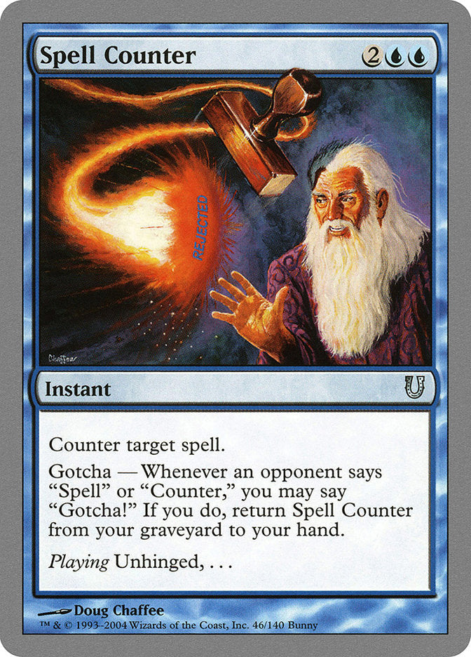 Spell Counter [Unhinged] Foil