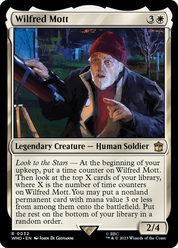 Wilfred Mott  [Doctor Who] Foil