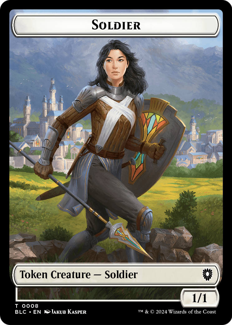 Soldier  [Bloomburrow Commander Tokens]