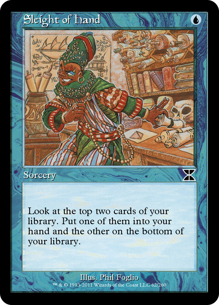 Sleight of Hand  [Masters Edition IV] Foil