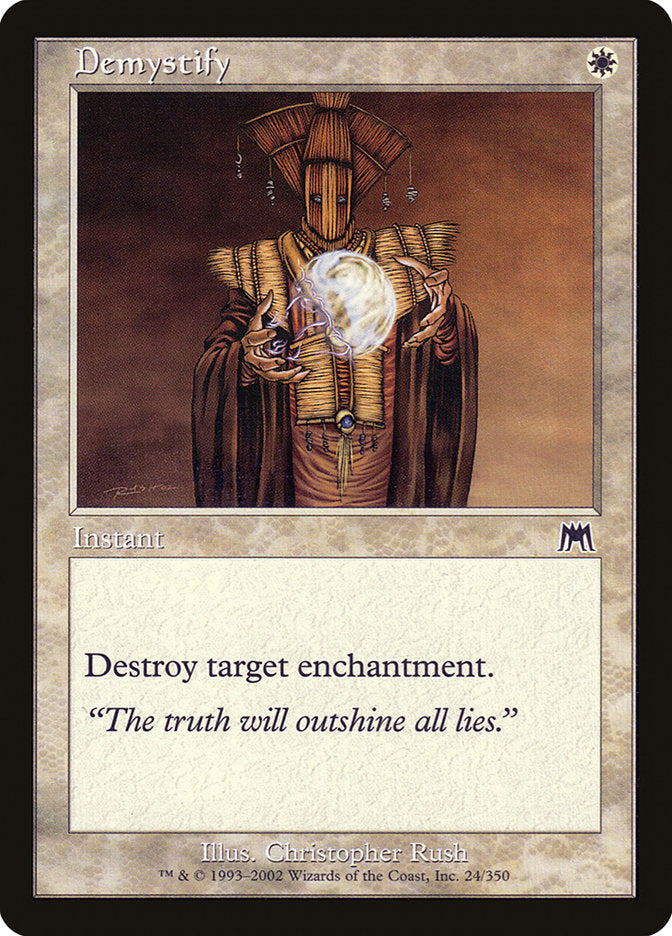 Demystify [Onslaught] Foil