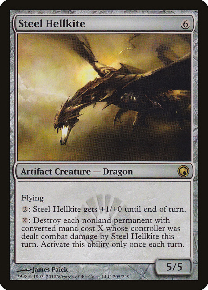 Steel Hellkite [Scars of Mirrodin] Foil