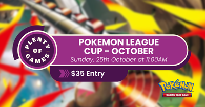 Pokemon League Cup $1K - October