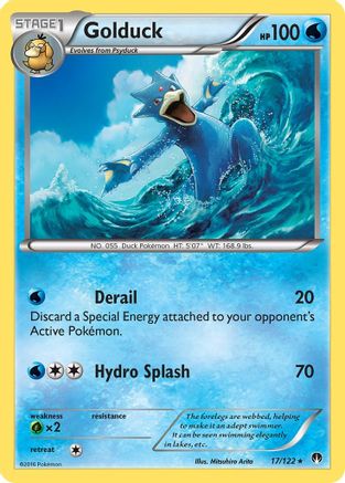Golduck (17/122) [XY: BREAKpoint] Reverse Holofoil