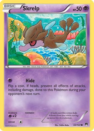 Skrelp (63/122) [XY: BREAKpoint] Reverse Holofoil