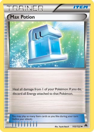 Max Potion (103/122) [XY: BREAKpoint] Reverse Holofoil